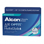 Air Optix plus HydraGlyde 3pk контактные линзы